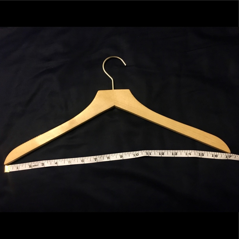 *24 for $15 Athleta Logo Wooden Hangers - Picture 10 of 16